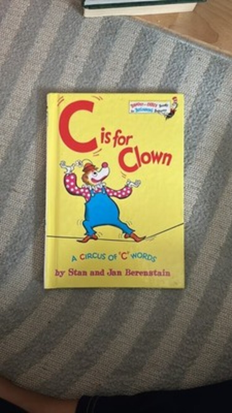 C is for Clown by Stan and Jan Berenstain (Bright & Early Books)